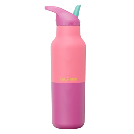 Klean Kanteen Rise Vacuum Classic 473ml (w/ Flip Seal Sport) Pink Lemonade Kaleidoscope