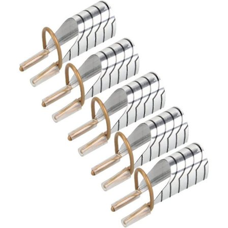 Praktiske Negleforlængelsestips Aluminium Form Guide Genanvendelig Form Guide Bærbar Akryl Fransk Neglekunst Former