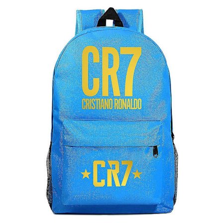 Cr7 Ryggsäck 18" Laptop USB Laddning Vattentät Affärsryggsäck Skolväska Stor Resa Tonåringar Mochila