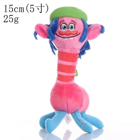 Filmtroll Plyschdocka Vallmo Gren Barb Guy Diamond Trolls World Tour DJ Suki Harper Cooper Mjuk plysch stoppade leksaker Barnpresent D2 15CM