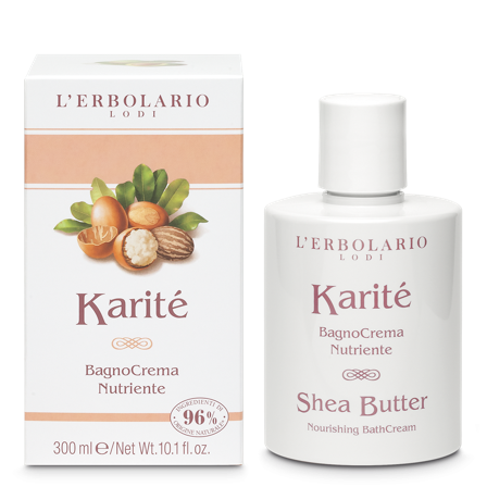 L'Erbolario Karité Bagno Crema Nutriente Detergente Cremoso Pelli