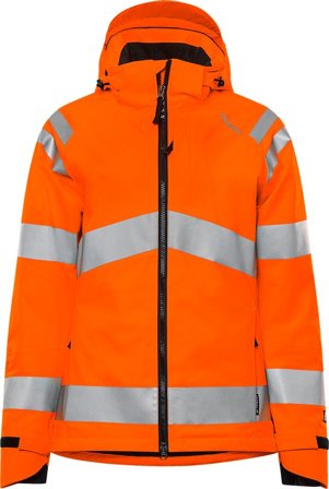 Fristads Dam Varsel Green vinterjacka stretch 4683 GLPS klass 3, Varsel Orange