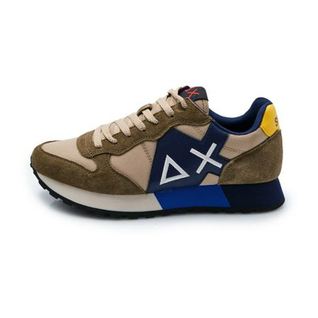 Sun68 - Sneakers - Beige - Herr - Storlek: 41 Eu, Herr, Storlek: 41 EU