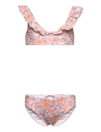 Kids/ Floral-Print Bikini Bikini Rosa Mango*Betinget Tilbud