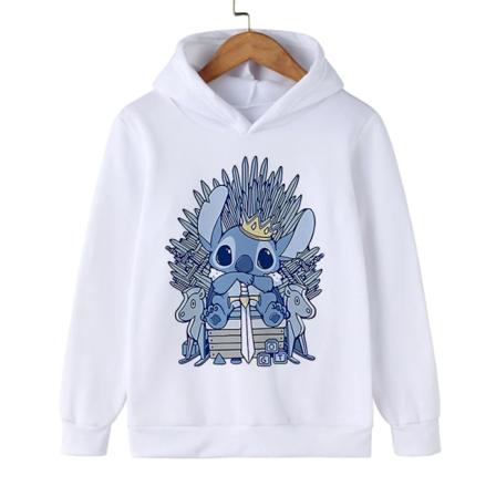 Y2k Anime Stitch Hoodie Barn for barn Kids Tegneserieklær Barn Jente Gutt Lilo og Stitch Genser Manga Hoody Baby Casual Topp 59236