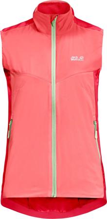 Jack Wolfskin Women's Tourer Softshell Vest Women unlined vests Red M
