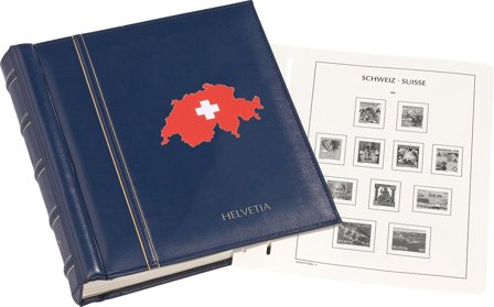 Schweiz - SF frimærkealbum 2020-2024 - Classic design - Leuchtturm