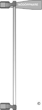 ASSA 150068 Nødåpner, Dør- & vindusbeslag