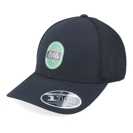 Black Clover - Svart trucker Keps - Lager Black Trucker @ Hatstore