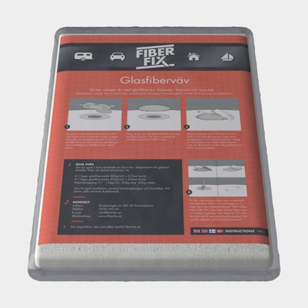 Lasikuitukangas FiberFix, 200 g/m², 1 m²