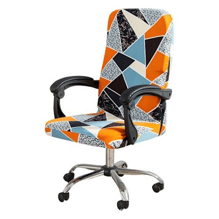 Toimistotuolin päällinen (L)Universal Stretch Mikrokuitu Pestävä Toimistotuolin Päällinen Stretch Nojatuolin Päällinen Mukava Johtotuoli