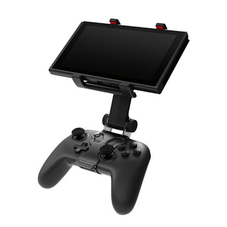 Switch Pro Controller Clip Mount til Nintendo Switch/Switch Lite, Justerbar Clip Clamp Holder Mount til Nintendo Switch Pro Controller