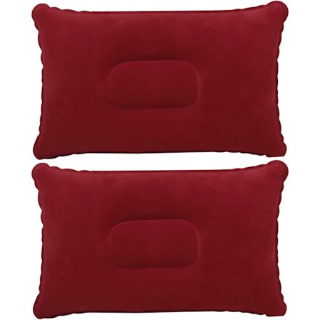 Oppustelig pude x2 – Perfekt til rejser/camping/udendørs/fiskeri – Oppustelig pude – To-pak – Ultralet vandtæt pude