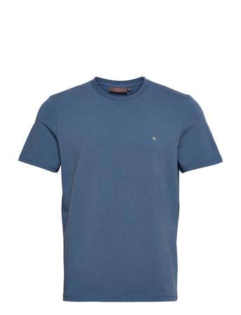 James Tee T-shirt Blå Morris