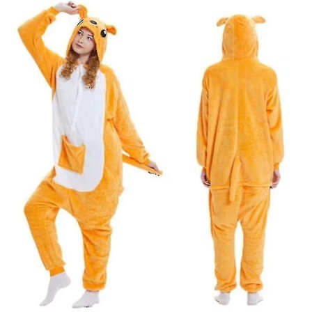 Unisex Vuxen Kigurumi djurkaraktärskostym Onesie Pyjamas Onepiece
