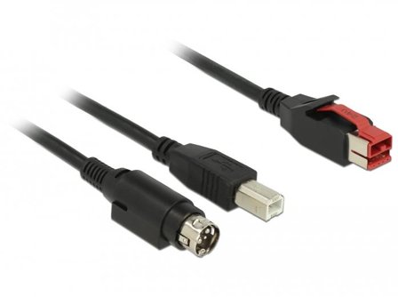 Delock Strømforsynt USB-kabel - 3 m