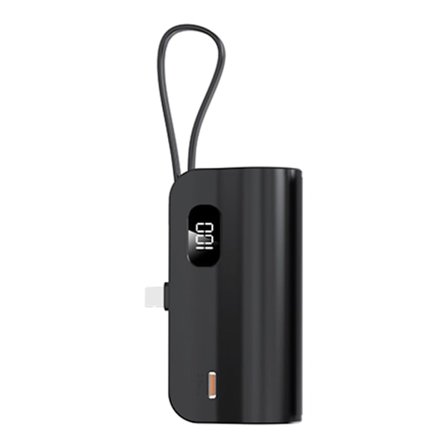 MultiFunksjons 21700 Batterilader Case Type C Inngang 2 Utganger Bærbar Telefon PowerBank Ytre Skall med LCD-Skjerm