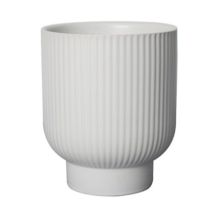 Selvvannende plantepotte med bomullsledning, plastblomsterpotte