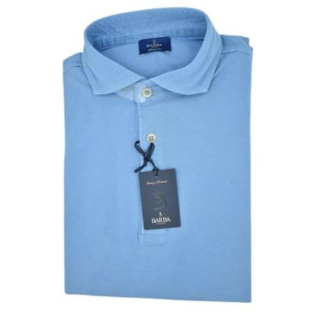 Barba, T-shirt Blauw, Heren, Maat:M
