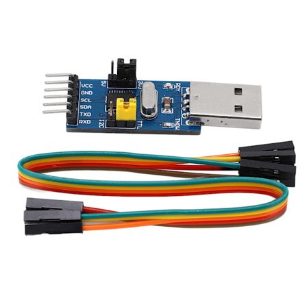 USB til I2C UART Konverter Modul med Loop Kabel USB til TTL Seriell Nedlastingsadapter