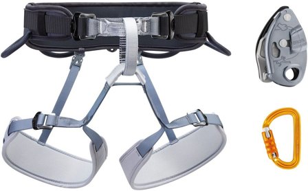 Petzl Kit Corax Grigri Sm'd Tl Dark Gray