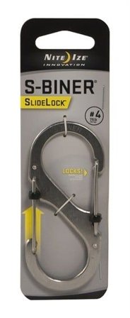 Nite Ize S-Biner SlideLock #4 Stainless