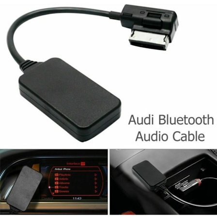 Audi VW MMI Musiikin suoratoisto Bluetooth iPod Media Interface AMI-kaapeli