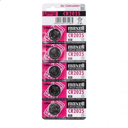 MAXELL CR2025 batterier 1 blisterförpackning (5 st)