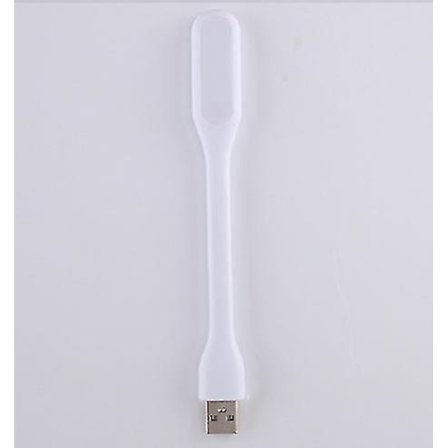 Boklampa, LED USB mini nattlampa 5v 1.2w Power Bank Läslampa (Vit)