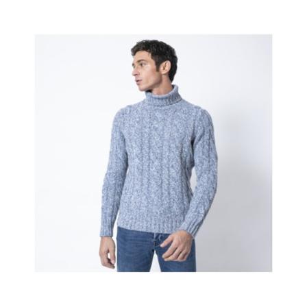 Gran Sasso, Knitwear Blauw, Heren, Maat:XL
