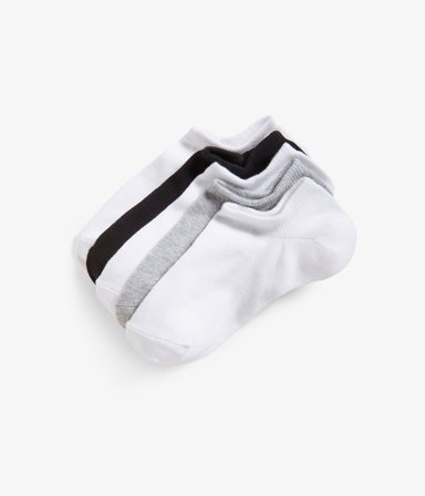 Kappahl | Nilkkasukat 5-pack | Meleerattu harmaa