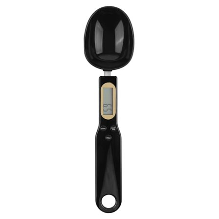 Digitaalinen lusikkavaa'a 0,1 g tarkkuudella, ladattava keittiövaa'a kahville, proteiinijauheelle, leivontaan ja lääkkeille, 500 g kapasiteetti - 