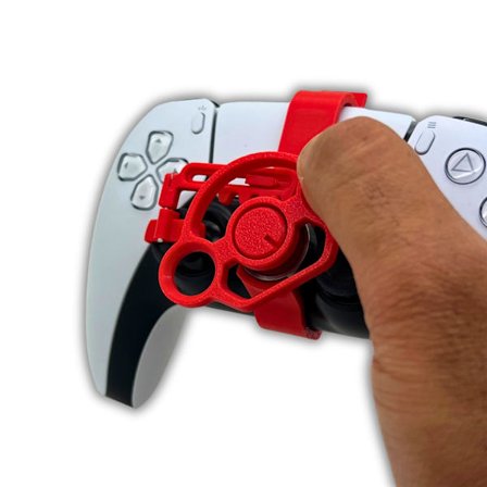 Ministyr-tilbehør til spilracinghjul til PS5-controllere Rød M