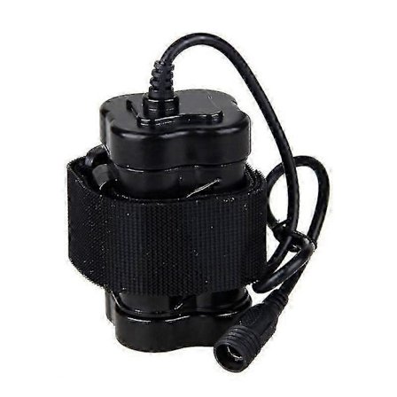 8.4V 12000mAh Ladattava Akku 4 x 18650 Akku Yhteensopiva Otsalampun Polkupyörän Valon Kanssa - Täydellinen