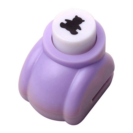 Bærbar Mini Håndverktøy Hullpunch - Enkel DIY Pregeinnretning for Barn, Scrapbooking og Kortlaging [DB]