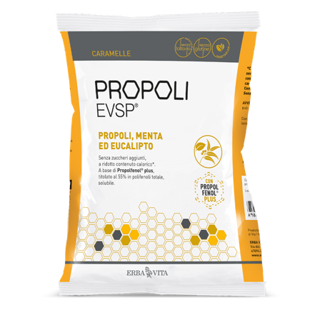 Propoli EVSP Caramelle Propoli Menta Eucalipto 65g