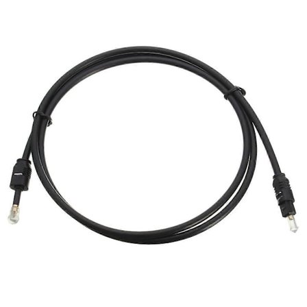 1m 3ft Toslink til Mini Jack 3.5mm Digital Optisk SPDIF Lydkabel Guldbelagt