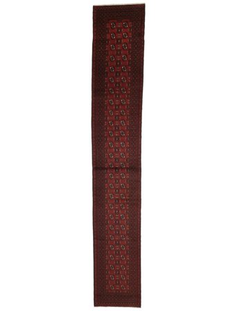 Afghan Fine Teppich 78X487 Läufer Wolle, Afghanistan