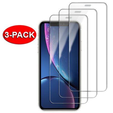 3-Pack - iPhone Xs MAX Härdat Glas Skärmskydd
