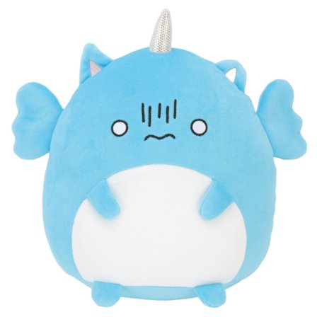 Djevel Plysj Leke Myk PP Bomull Fylling Søt Unik Avslappende Dekorativ Pyntepute for Hjemmerom