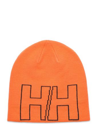 K Outline Beanie Accessories Headwear Hats Beanies Orange Helly Hansen