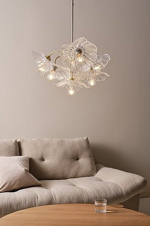 Jotex - Loftslampe Klarglas - NUGGET - Køb Krystallysekroner & lysekroner hos Jotex