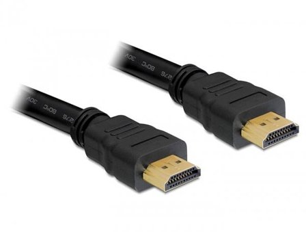 Delock High Speed HDMI with Ethernet - HDMI-kabel med Ethernet - 10 m