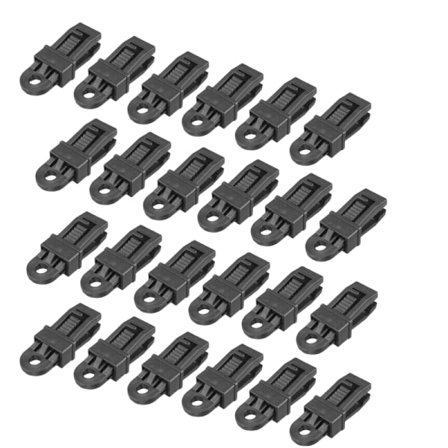 Presenningsklämmor, 24 st