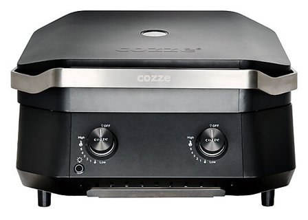 COZZE Plancha G-500 med lokk og to gassbrennere