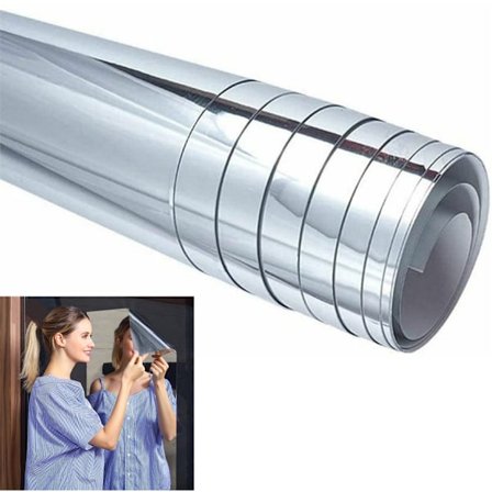 50*150 cm - Fleksible speilark - Mykt speil - speilpapir - veggklistremerker m/ speileffekt