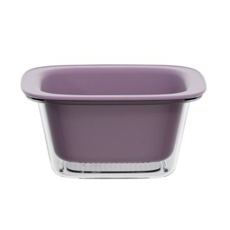 Liten fruktfat Fruktvask Dreneringskurv LILLA Purple