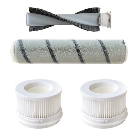 Rullebørste Midebørste HEPA-filter Sweeper Tilbehør Udskiftning Til 1c Scwxcq02zhm Håndholdt Støvsuger 1