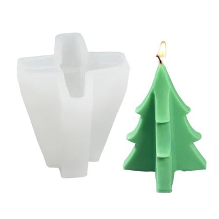 3d Aromaterapi Julgransljusform Diy Silikonform