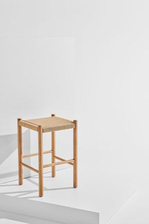 Pastill - Ines skammel - Brun - Barstole & -taburetter - Fra Homeroom